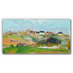 COLORAY.SK Sklenený obraz Krajina v le pouldu gauguin 100x50 cm