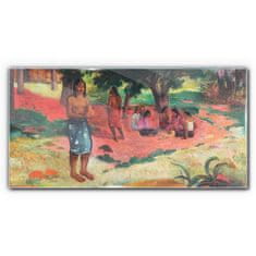 COLORAY.SK Sklenený obraz Zašepkala gauguinová slová 140x70 cm
