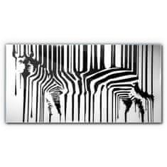 COLORAY.SK Skleneny obraz Zebra 140x70 cm