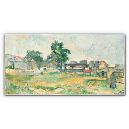 COLORAY.SK Sklenený obraz Krajina paríža cézanne