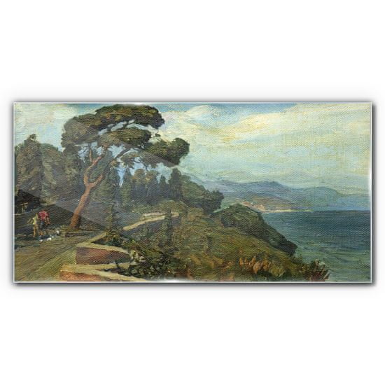 COLORAY.SK Skleneny obraz Maľovanie stromu prírody
