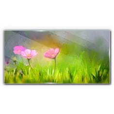COLORAY.SK Skleneny obraz Abstrakcie kvety príroda 140x70 cm