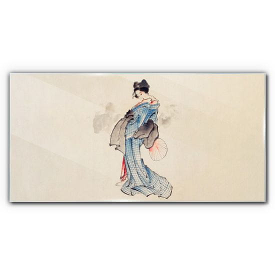 COLORAY.SK Sklenený obraz Ázijské ženy kimono