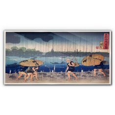 COLORAY.SK Sklenený obraz Rieka ázijský dážď 100x50 cm