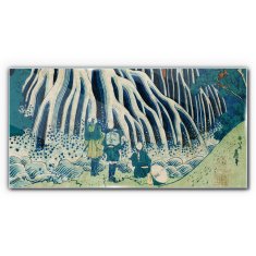 COLORAY.SK Sklenený obraz Vlna vodopády ázie 140x70 cm