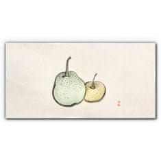 COLORAY.SK Sklenený obraz Abstrakcie ovocie hruška 120x60 cm