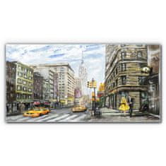 COLORAY.SK Skleneny obraz Mesto new york 100x50 cm