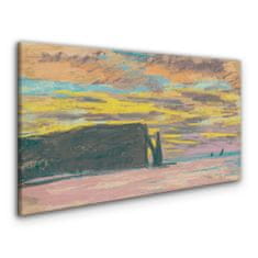 COLORAY.SK Obraz Canvas Západ slnka Claude Monet 120x60 cm