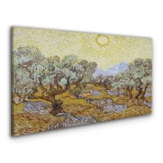 COLORAY.SK Obraz Canvas Slnko las van Gogh 120x60 cm