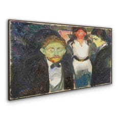 COLORAY.SK Obraz Canvas Žiarlivosť Edvard Munch 140x70 cm