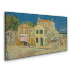 COLORAY.SK Obraz canvas Žltý dom van Gogh 120x60 cm