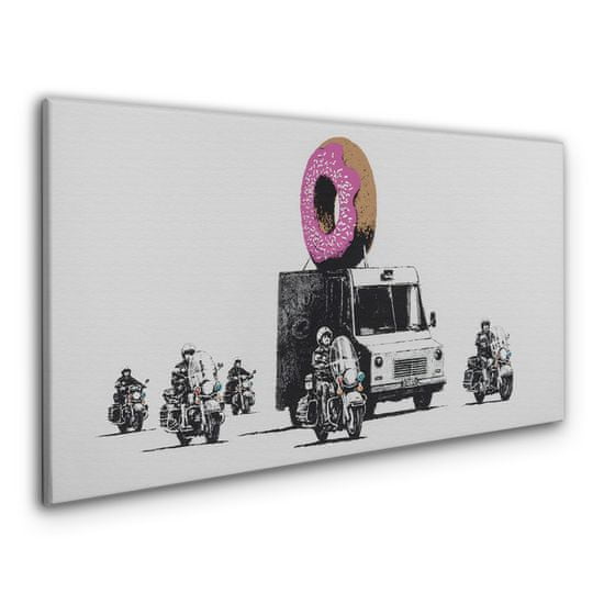 COLORAY.SK Obraz Canvas Šišky Policajné banksy