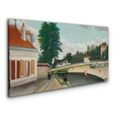 COLORAY.SK Obraz Canvas Mesto stromov budov 140x70 cm