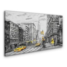 COLORAY.SK Obraz Canvas New York Pastel 100x50 cm