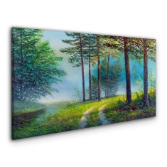 COLORAY.SK Obraz Canvas lesné strom voľne žijúcich živočíchov 140x70 cm