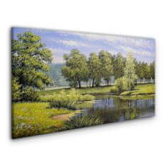 COLORAY.SK Obraz Canvas stromy Water 140x70 cm