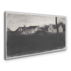 COLORAY.SK Obraz Canvas Príroda domov Georges Seurata 120x60 cm