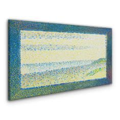 COLORAY.SK Obraz Canvas Seascape Gravelines Seurata 140x70 cm