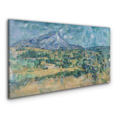 COLORAY.SK Obraz Canvas Mont Sainte Victoire Cézanne 100x50 cm