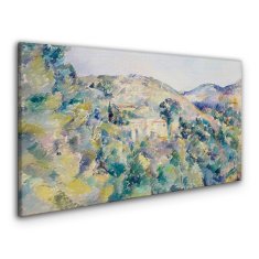 COLORAY.SK Obraz Canvas Mountain výhľad maľovanie 140x70 cm