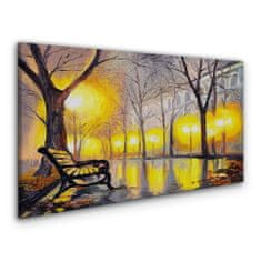 COLORAY.SK Obraz canvas Park Strom svetlé mesto 120x60 cm