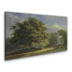 COLORAY.SK Obraz canvas Moderné lesné obloha kone 140x70 cm