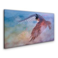 COLORAY.SK Obraz canvas Abstrakcie City Hawk 120x60 cm