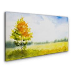 COLORAY.SK Obraz canvas Abstrakcie strom nebo 120x60 cm