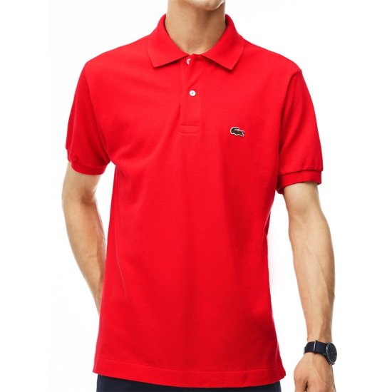 Lacoste Tričko červená L121200ZBG