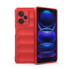 shumee Flexibilný kryt pre Xiaomi Redmi Note 12 Pro+ Magic Shield Case, červený