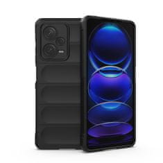 shumee Flexibilné puzdro pre Xiaomi Redmi Note 12 Pro+ Magic Shield Case, čierne