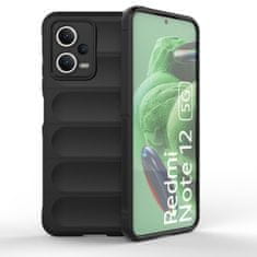 shumee Flexibilný kryt pre Xiaomi Redmi Note 12 5G / Poco X5 5G Magic Shield Case čierny