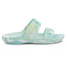 Crocs Šľapky tyrkysová 36 EU Classic Marbled