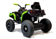 Lean-toys Nabíjacie nafukovacie kolesá Quad BDM0906 Black