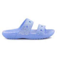 Crocs Šľapky modrá 36 EU Classic Glitter Sandal Kids