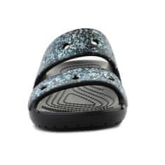 Crocs Šľapky čierna 36 EU Classic Glitter Sandal Kids