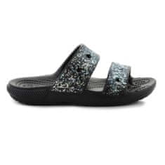 Crocs Šľapky čierna 36 EU Classic Glitter Sandal Kids