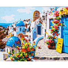 Astra Maľovanie podľa čísel MAGICAL SANTORINI, na ráme, 40x50cm, 801023908