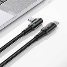 Tech-protect Ultraboost L kábel USB-C / USB-C 60W 6A 1m, šedý