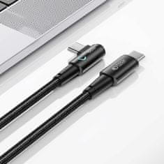 Tech-protect Ultraboost L kábel USB-C / USB-C 60W 6A 2m, šedý