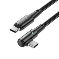 Tech-protect Ultraboost L kábel USB-C / USB-C 60W 6A 1m, šedý