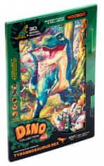 Unidragon dřevěné puzzle Dinosaurus -Tyranosaurus Rex