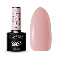 Claresa Gél lak CLARESA Love Story 2 5ml