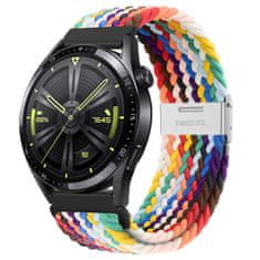 BStrap Elastic Nylon 2 remienok na Samsung Galaxy Watch Active 2 40/44mm, rainbow