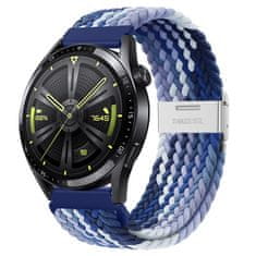 BStrap Elastic Nylon 2 remienok na Samsung Galaxy Watch 42mm, blueberry