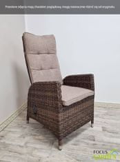 Focus Garden Malta Duo Lounge Set Brown