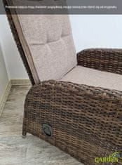 Focus Garden Malta Duo Lounge Set Brown