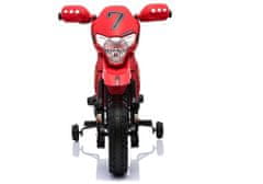 Lean-toys Krížová batéria na motocykel BDM0912 Red