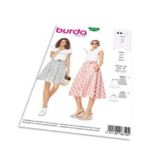 Burda Strih Burda 6319 - Kolesová sukňa, kruhová sukňa, letná sukňa