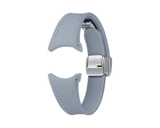 SAMSUNG D-Buckle Hybrid Eco-Leather Band Slim, S/M, modrý